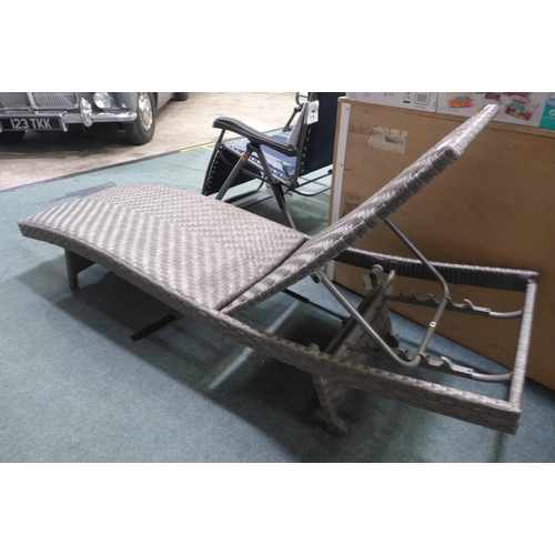 3081 - Woven Chaise Lounge, Original RRP £159.99 + vat ( 301 - 212 )   * This lot is subject to vat