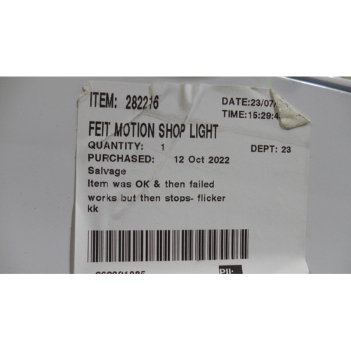 3097 - Two Feit Motion Shop Lights  ( 301 - 119,120 )   * This lot is subject to vat