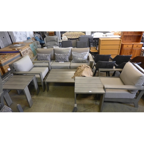 1541 - Atleisure Brookview 6 piece patio set, Original  RRP £2249.99 - some frame damage  (4177-21)   * Thi... 