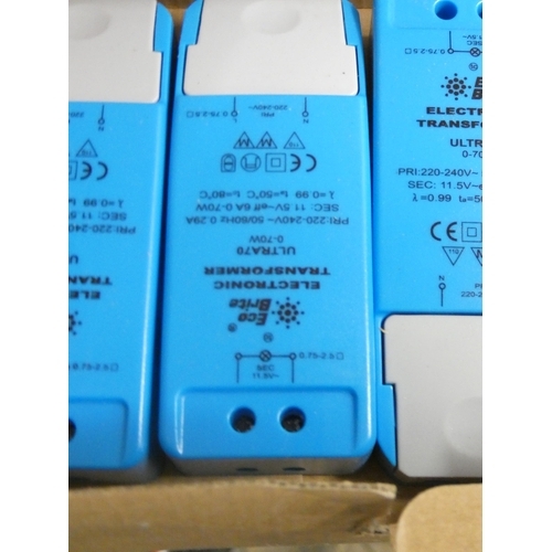 2474 - 5 Eco Brite Ultra 70 electronic transformers