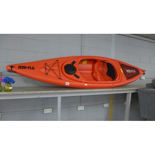 1453 - H20 Flo 10Ft Sit-In Kayak with paddle, original RRP £249.99 + VAT (4178-40) *This lot is subject to ... 