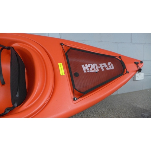 1453 - H20 Flo 10Ft Sit-In Kayak with paddle, original RRP £249.99 + VAT (4178-40) *This lot is subject to ... 