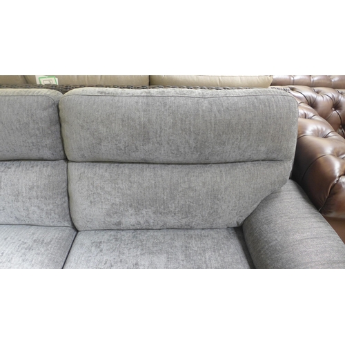 1458 - Grace charcoal fabric large 2 seater recliner, original RRP £874.99 + VAT (4178-4) *This lot is subj... 