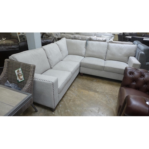 1482 - Ellen fabric large sectional sofa, original RRP £1166.66 + VAT (4178-38) *This lot is subject to Vat