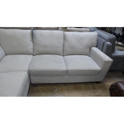 1482 - Ellen fabric large sectional sofa, original RRP £1166.66 + VAT (4178-38) *This lot is subject to Vat