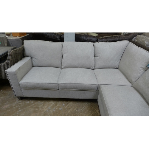 1482 - Ellen fabric large sectional sofa, original RRP £1166.66 + VAT (4178-38) *This lot is subject to Vat