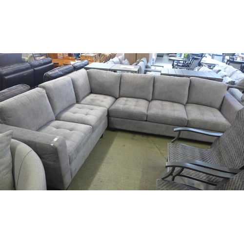 1537 - Thomasville Kylie Corner sofa with damaged storage ottoman, Original  RRP £958.33  (4177-28)   * Thi... 