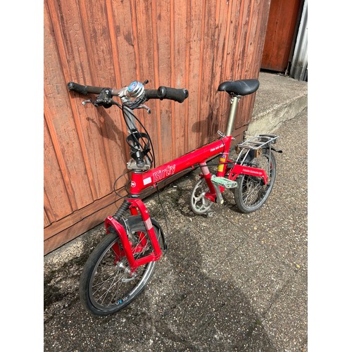 2246 - A Riese und Müller Birdy foldable suspension bike