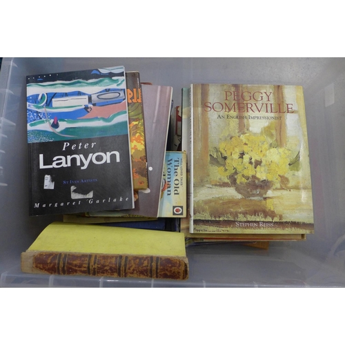 1079 - A box of art books, children's books, Ladybird books, etc. **PLEASE NOTE THIS LOT IS NOT ELIGIBLE FO... 