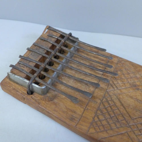 616 - An African Calimba musical instrument