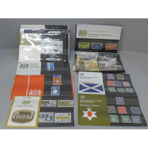 618 - Stamps:- pre-decimal GB presentation packs, (28), including Churchill, 700th Parliament, 900th Westm... 