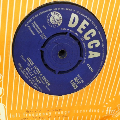 636 - Forty 1960s Decca label 7