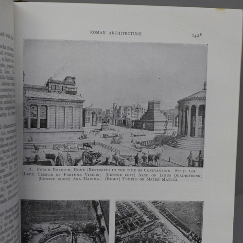 661 - Three volumes, A History of Architecture on The Comparative Method Sir Banister Fletcher, 1943, Rudy... 