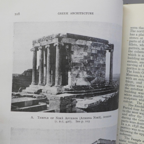 661 - Three volumes, A History of Architecture on The Comparative Method Sir Banister Fletcher, 1943, Rudy... 