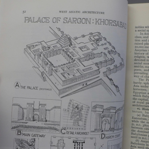 661 - Three volumes, A History of Architecture on The Comparative Method Sir Banister Fletcher, 1943, Rudy... 