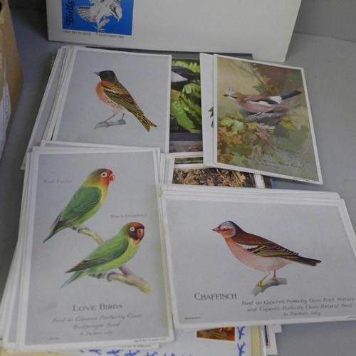 689 - Ephemera:- collection of bird ephemera including the book 'British Birds' by Kirkman and Jourdain, p... 