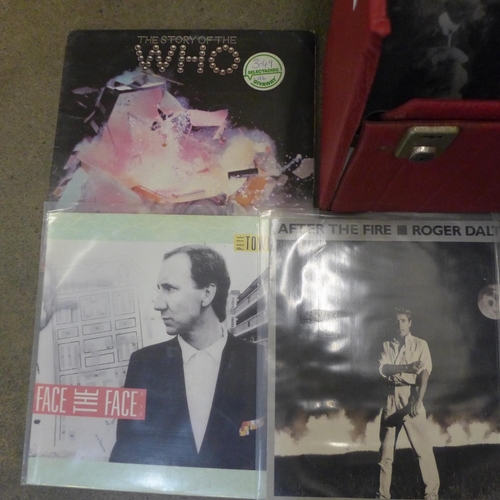 732 - Eleven Pete Townshend and The Who LP records