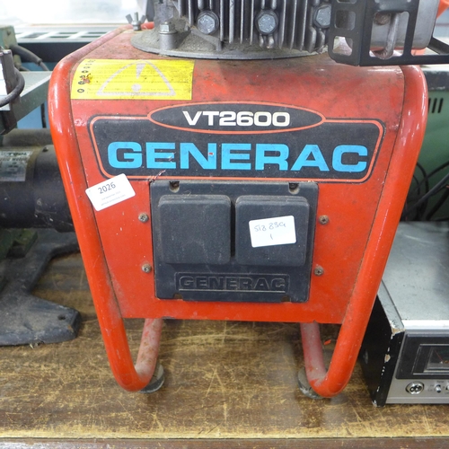 2026 - A Centure DX VT2600 Gernerac generator