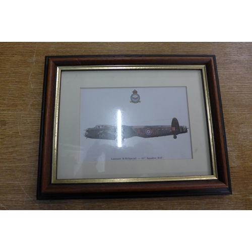 2088 - A Lancaster B.III (Special) 617 Squadron RAF picture and photo print of a Lancaster Bomber with air ... 