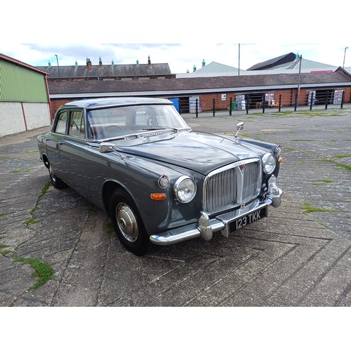 2383 - A 1962 Rover P5 3 Litre four-door saloon Reg no. 123 TKK. 44,000 recorded miles, manual four-speed g... 