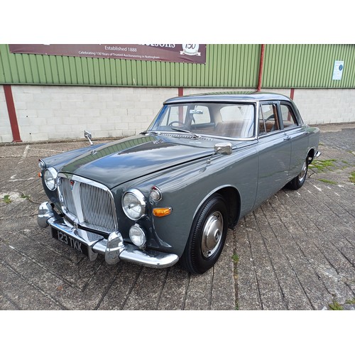 2383 - A 1962 Rover P5 3 Litre four-door saloon Reg no. 123 TKK. 44,000 recorded miles, manual four-speed g... 