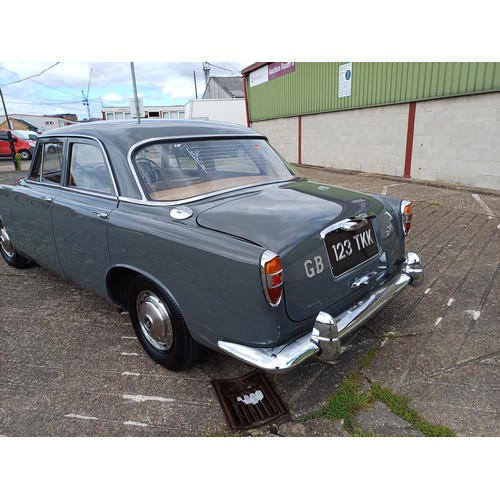 2383 - A 1962 Rover P5 3 Litre four-door saloon Reg no. 123 TKK. 44,000 recorded miles, manual four-speed g... 