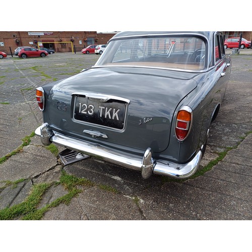 2383 - A 1962 Rover P5 3 Litre four-door saloon Reg no. 123 TKK. 44,000 recorded miles, manual four-speed g... 