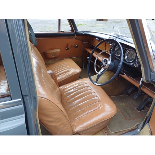 2383 - A 1962 Rover P5 3 Litre four-door saloon Reg no. 123 TKK. 44,000 recorded miles, manual four-speed g... 