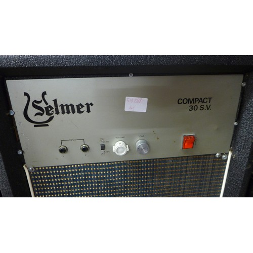 2163 - A Selmer Compact 30 5v amp