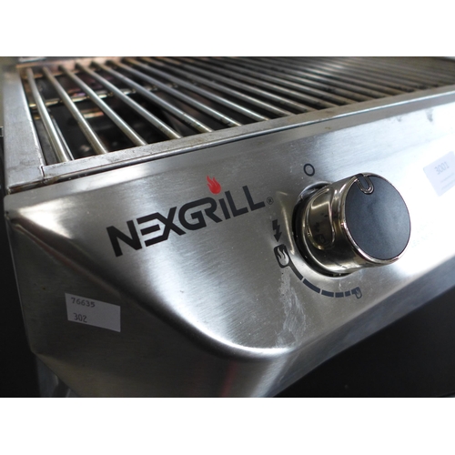 3001 - Nexgrill 2 Burner Stainless Steel BBQ  (302-238)  * This lot is subject to vat