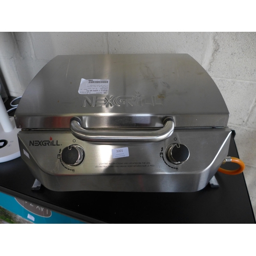 3001 - Nexgrill 2 Burner Stainless Steel BBQ  (302-238)  * This lot is subject to vat