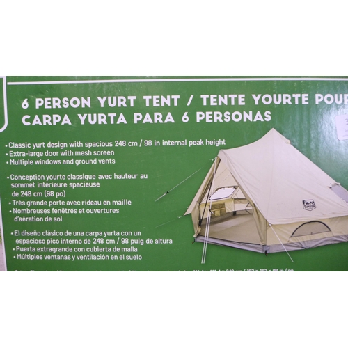 3009 - Westfield Yurt 6 Person Tent, Original RRP £159.99 + vat  (302-371)  * This lot is subject to vat