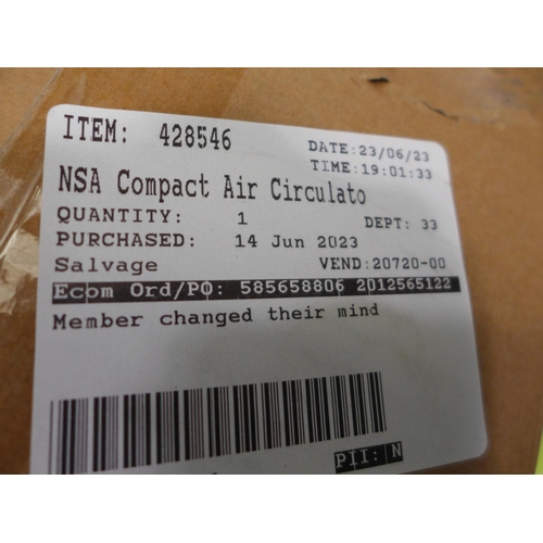 3055 - NSA Compact Cool Circulating Fan - No Remote   (302-126)  * This lot is subject to vat