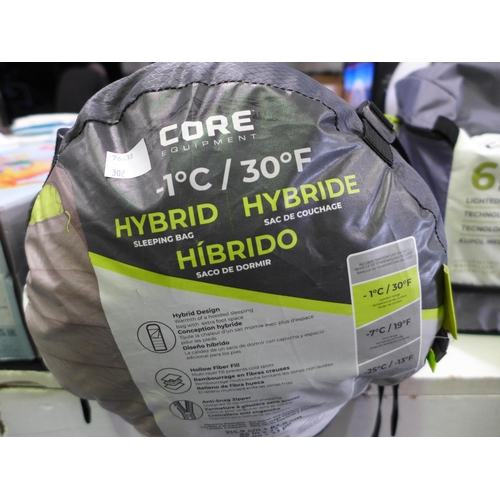 3075 - Core Hybrid Sleeping Bag  (302-261)  * This lot is subject to vat