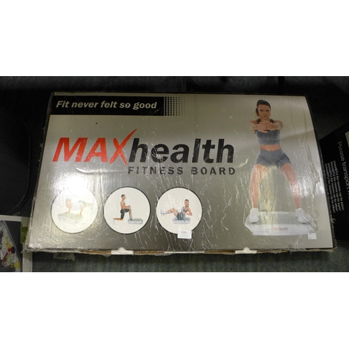 3291 - Maxhealth Fitness Board  With Remote, Original RRP £415.99 + vat                       (302-85)  * T... 