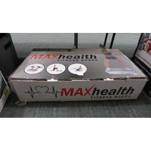 3291 - Maxhealth Fitness Board  With Remote, Original RRP £415.99 + vat                       (302-85)  * T... 