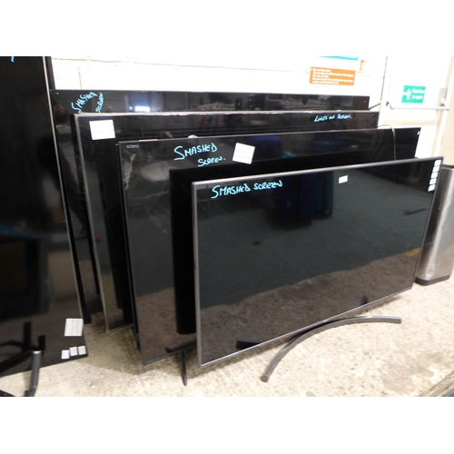 3294 - 5 Damaged Tvs inc LG 55