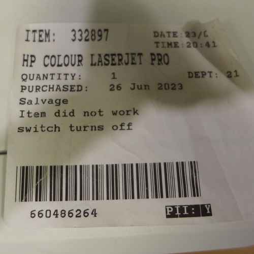 3300 - HP Colour Laserjet Pro Printer - Model: M283FDW, Original RRP £344.99 + vat           (302-340)  * T... 