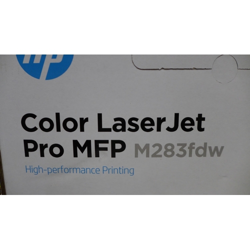 3300 - HP Colour Laserjet Pro Printer - Model: M283FDW, Original RRP £344.99 + vat           (302-340)  * T... 