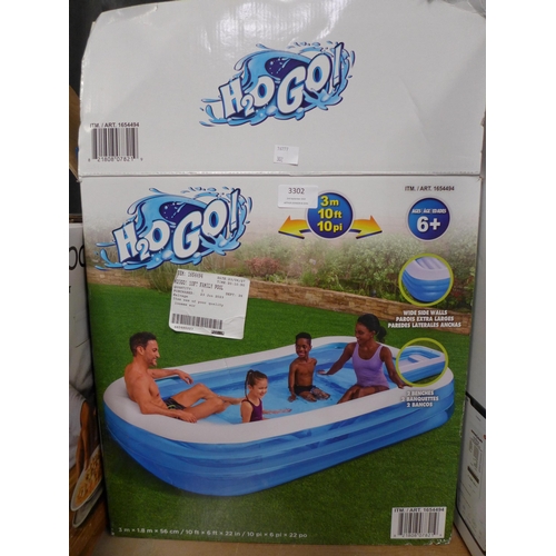 3302 - H20Go! 10Ft Family Pool  (302-375)  * This lot is subject to vat