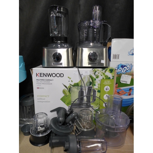 3306 - Kenwood Multipro Food Processor    (302-331)  * This lot is subject to vat