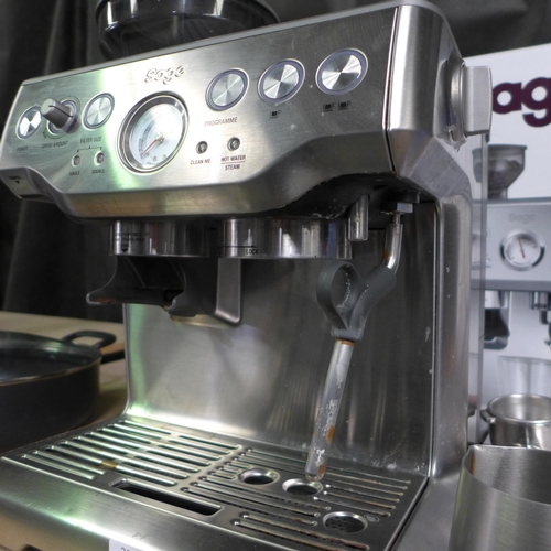 3319 - Sage Pump Coffee Machine, Original RRP £449.99 + vat          (302-195)  * This lot is subject to va... 