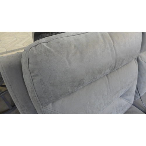 1456 - A Justin Grey 3 Seater power recliner sofa, original RRP £999.99 + vat (4180-5) *This lot is subject... 