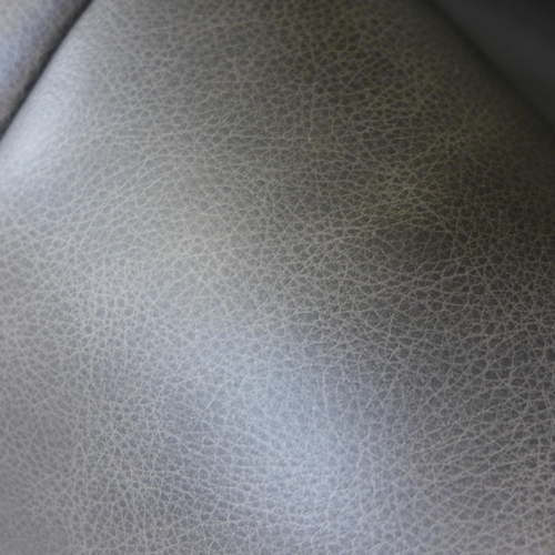 1475 - An Isabella grey leather chair , original RRP £291.66 + vat (4180-42) *This lot is subject to vat