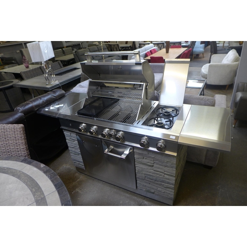 1500 - A Kirkland Signature 7 Burner Island BBQ , original RRP £1666.66 + vat (4180-10) *This lot is subjec... 