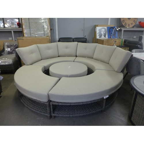 1506 - An Agio Fresno 5 piece modular woven seating set, original RRP £2083.33 + vat (4180-23) *This lot is... 