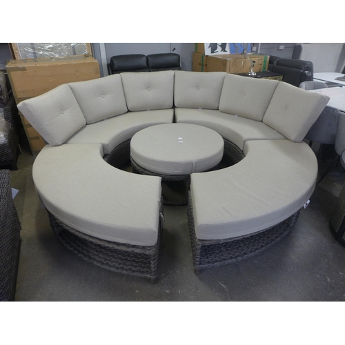 1506 - An Agio Fresno 5 piece modular woven seating set, original RRP £2083.33 + vat (4180-23) *This lot is... 