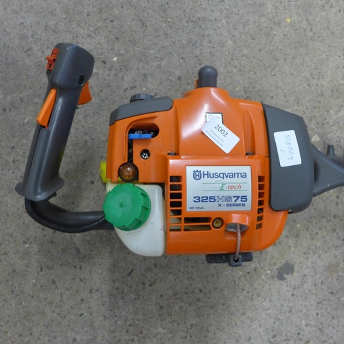 2002 - A Husqvarna X-series single side hedge cutters (model no: 325SH75) - Police repossession