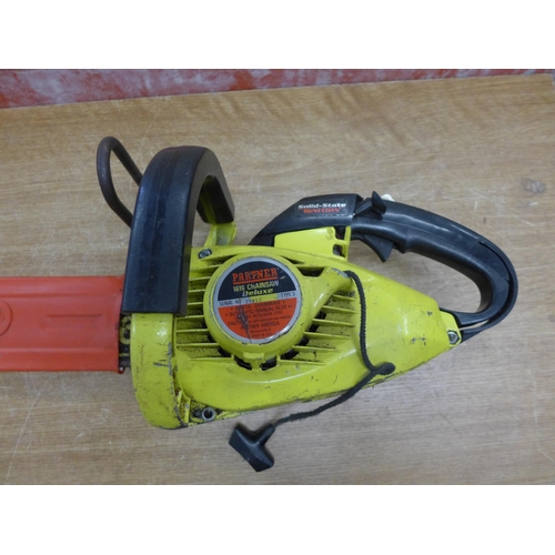 2004 - Three Petrol chainsaws, comprising one McCulloch, one Partner and one unbranded model