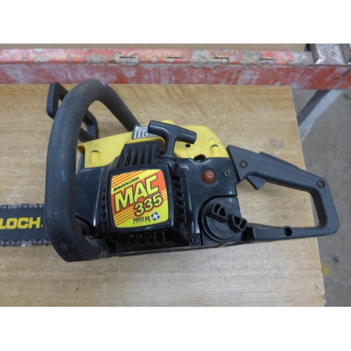 2007 - A McCulloch 335 petrol chainsaw